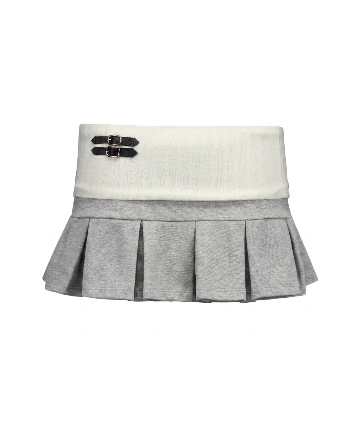 포어링(FORUSRING) 4US Banding mini skirt (grey)