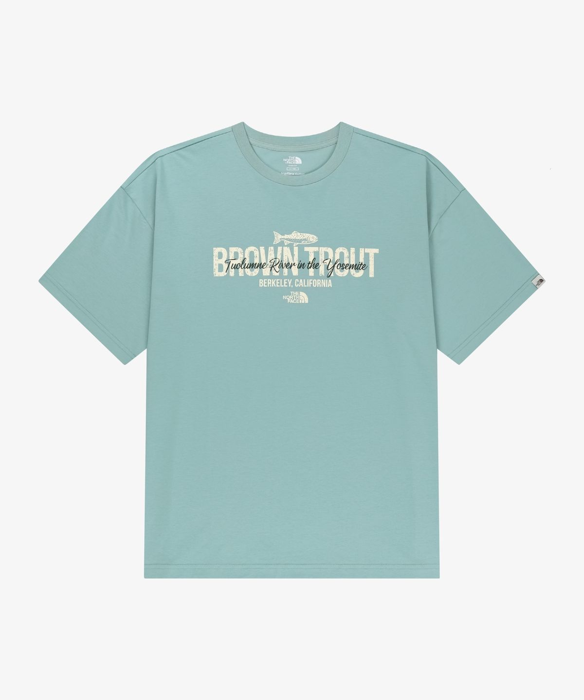 노스페이스(THE NORTH FACE) NT7US24M 트루타 반팔 티 GRAYISH TURQUOISE