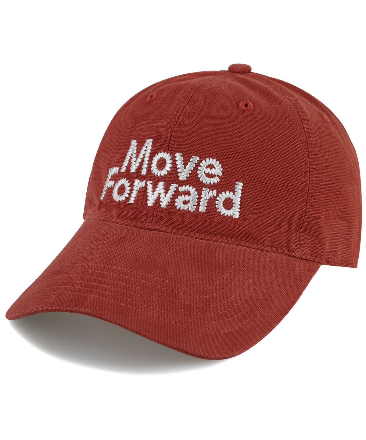 윅(WICK) Move Forward 캔버스 볼캡-브릭