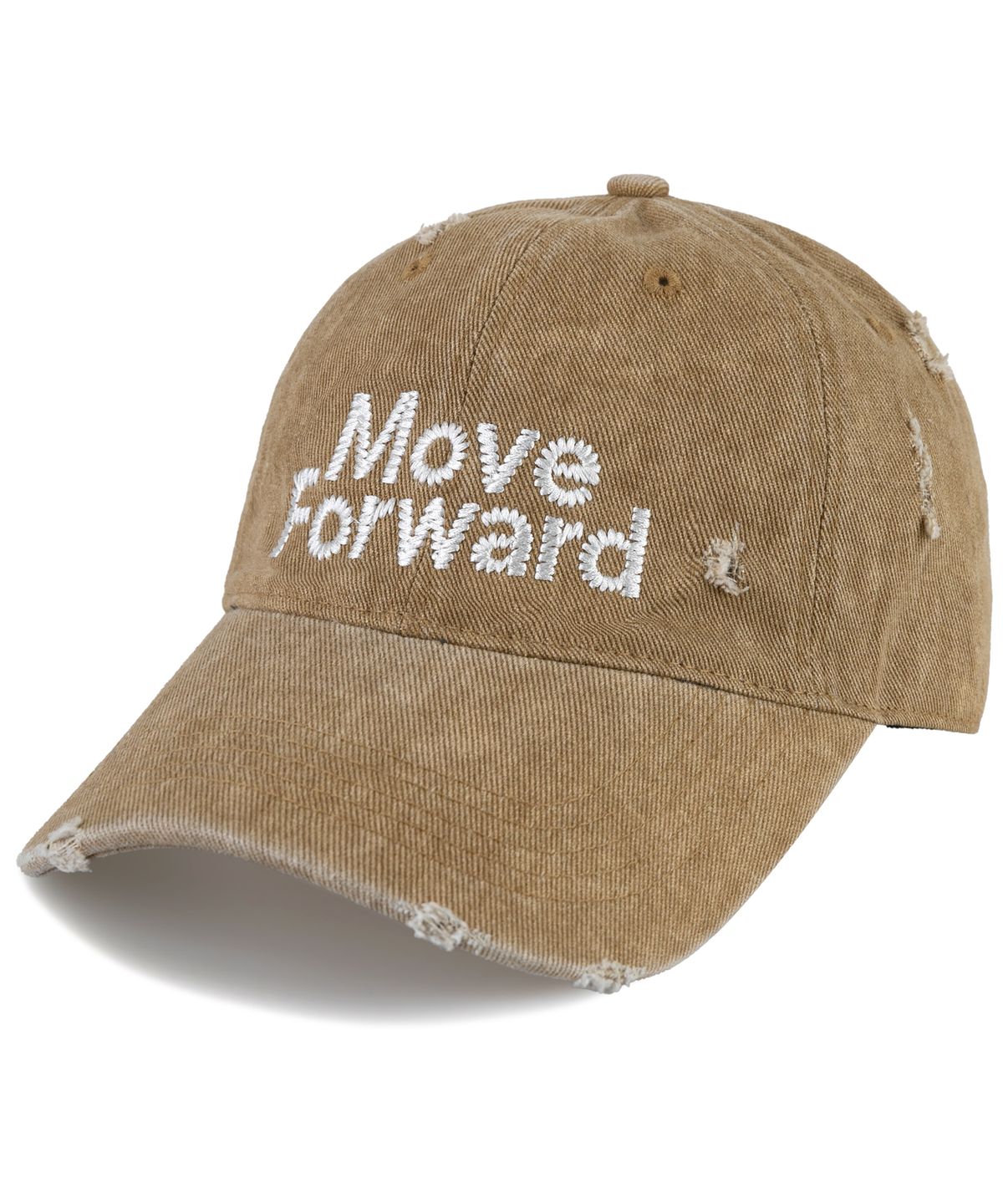 윅(WICK) Move Forward 데미지 볼캡-베이지