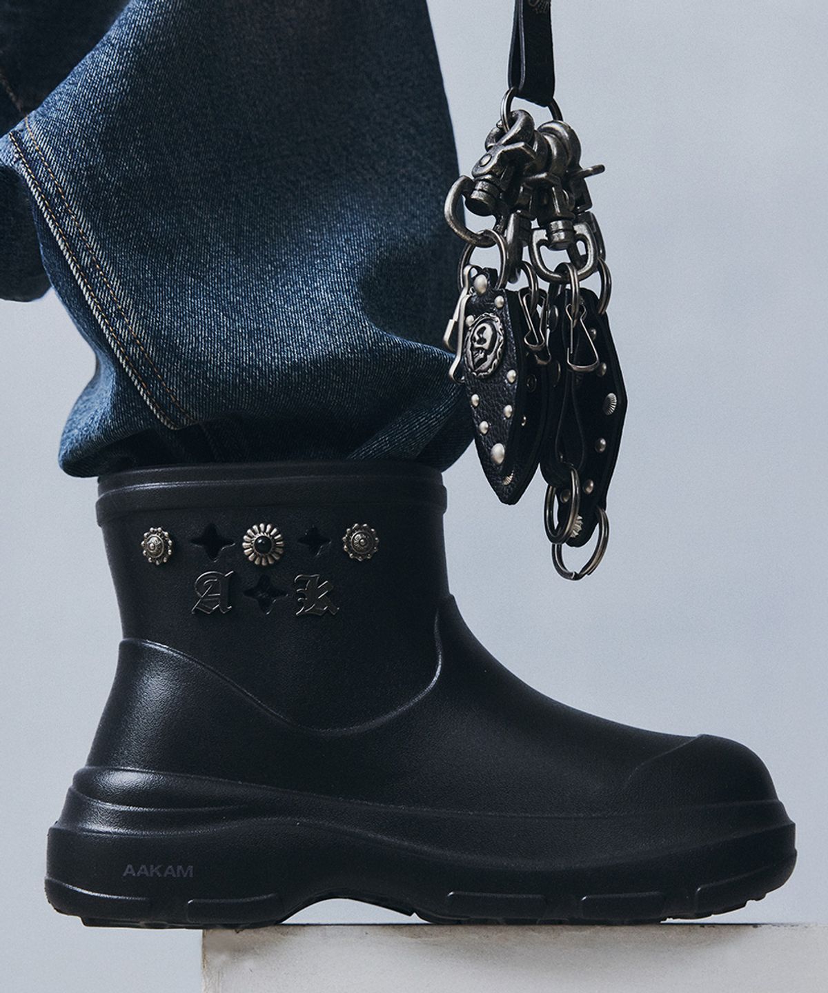 락피쉬웨더웨어(ROCKFISH WEATHERWEAR) [× AAKAM] HAYDEN BOOTS - BLACK