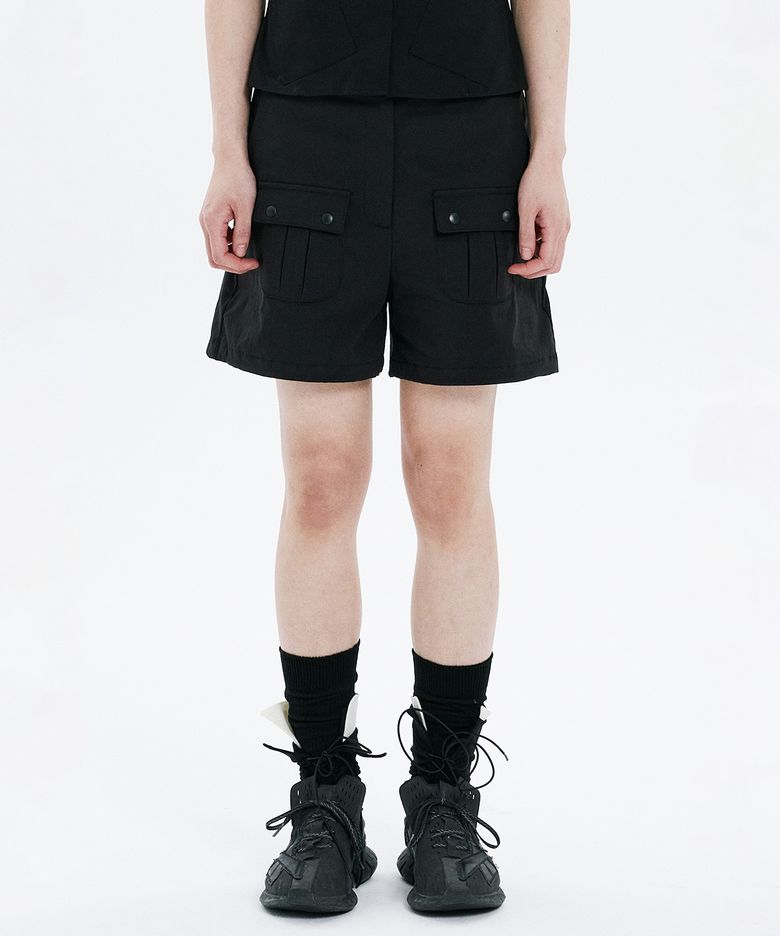 Double pocket shorts BLACK