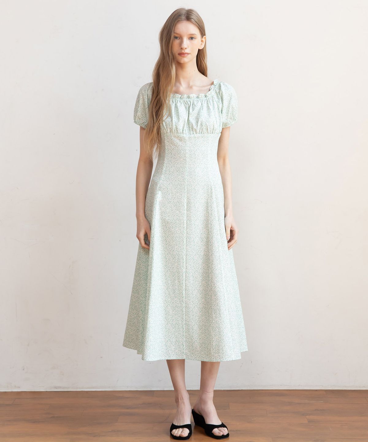 제이마크뉴욕(JMARKNEWYORK) Flower smocking dress_2color
