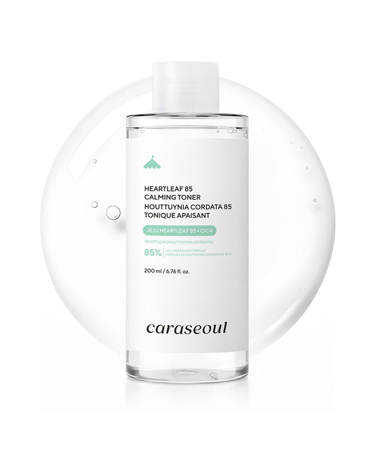 카라서울(CARASEOUL) 제주 어성초 85 카밍 토너 200ml