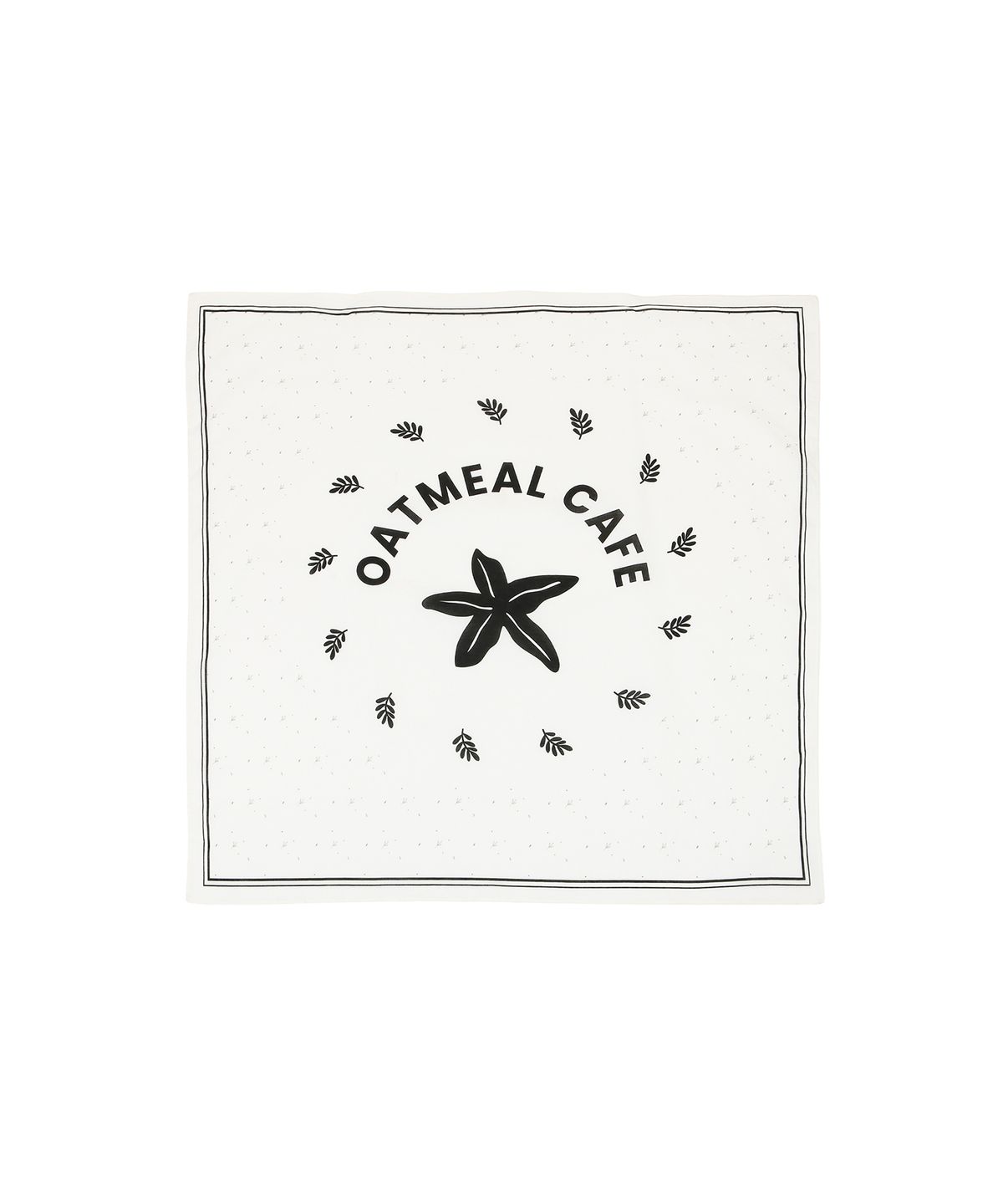 오트밀카페(OATMEAL CAFE) 오트밀카페 코튼 스카프 - 아이보리