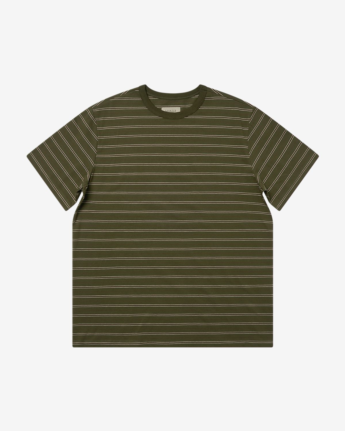솔티(SORTIE) VTG Stripe T-Shirts (Khaki)