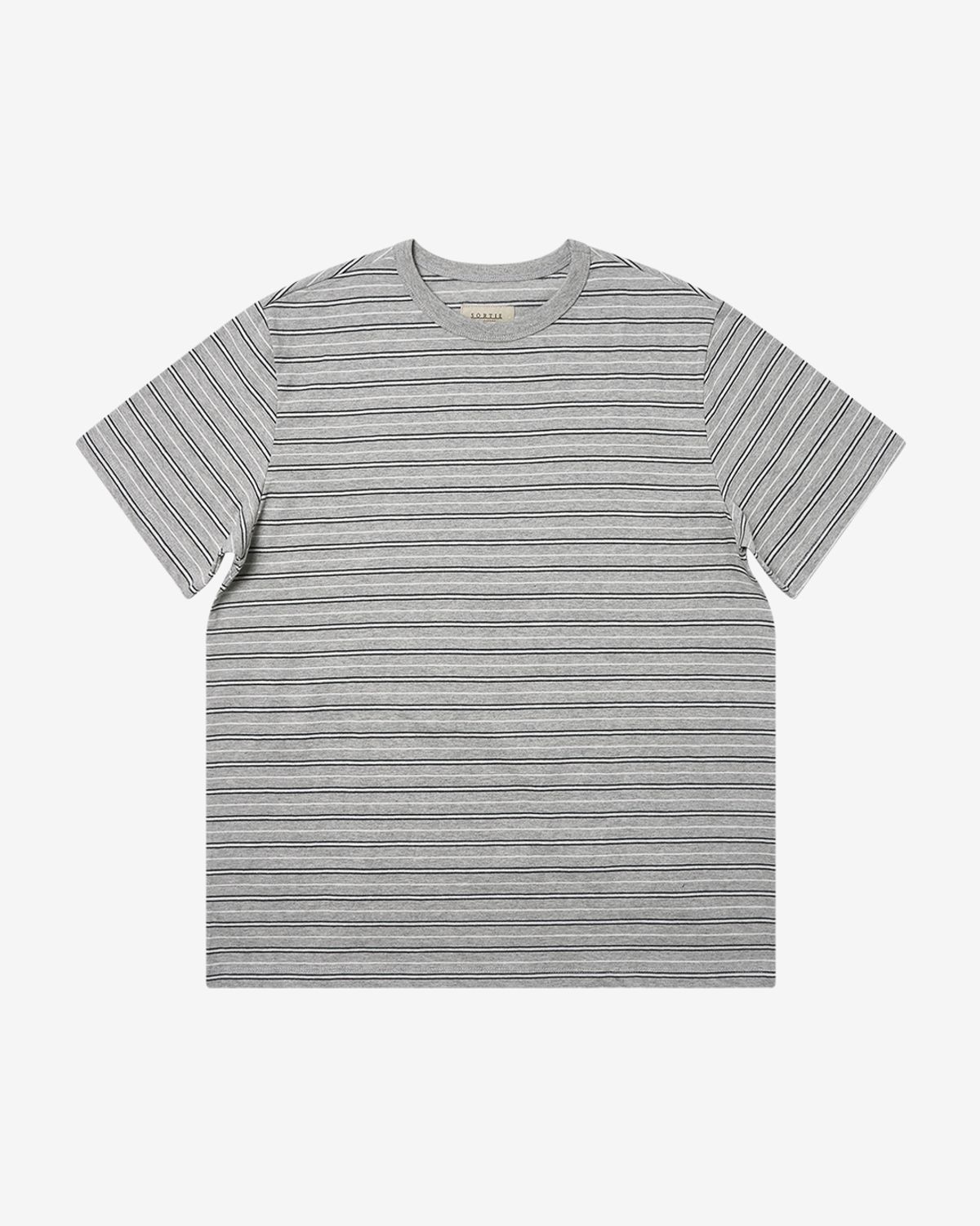 솔티(SORTIE) VTG Stripe T-Shirts (Gray)