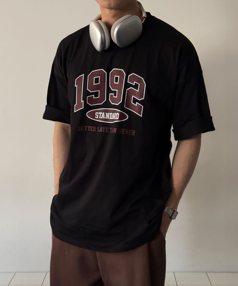 모노 벌크업 1992 스탠다드 오버핏 반팔티