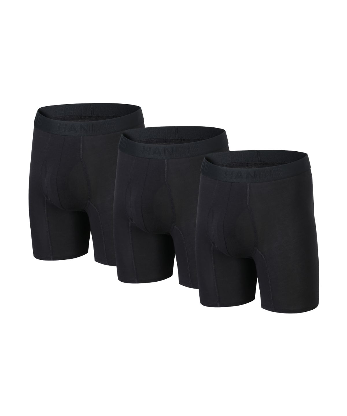 헤인즈(HANES) 컴포트 플렉스 핏 박서 브리프 3팩 세트 B