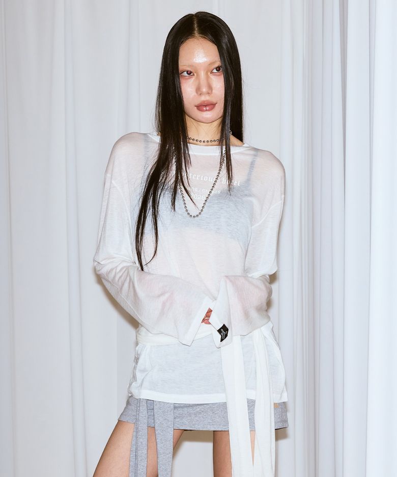 TMH SHEER WRAP OPS [IVORY]