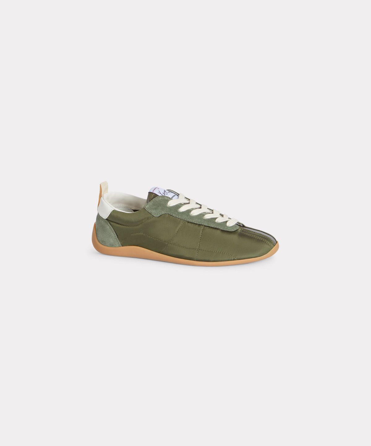 겐조(KENZO) 여성 26SS 겐조 스트라이커 카키 로우 탑 플랫 스니커즈_K265AIS102KA4