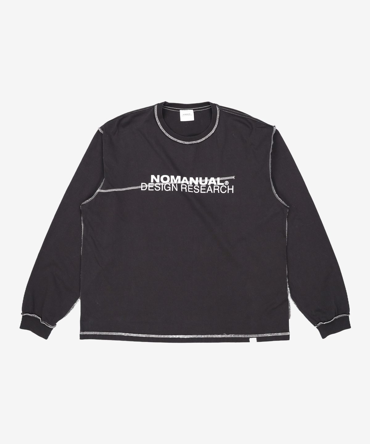 노매뉴얼(NOMANUAL) 긴소매 티셔츠 L
