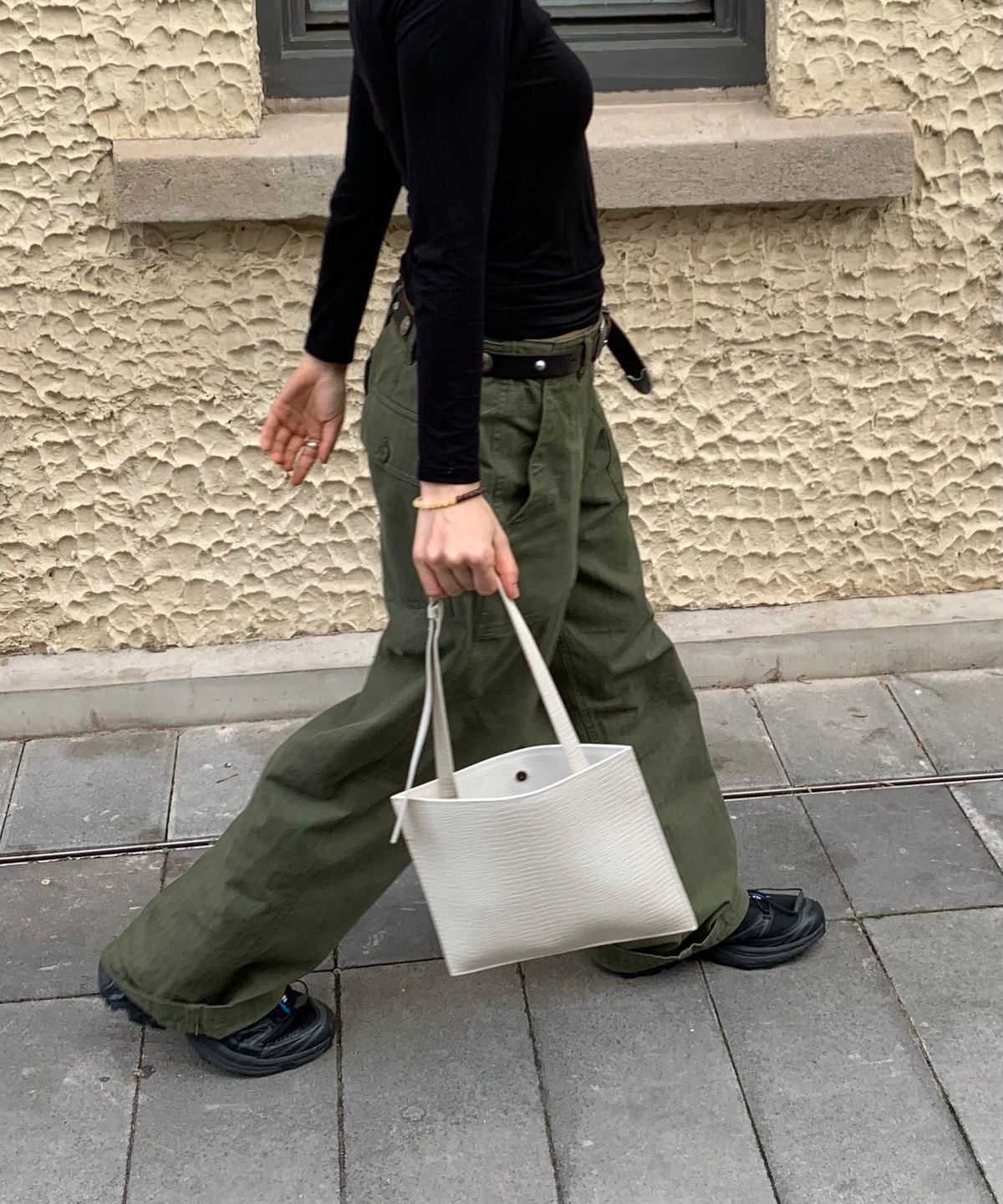 홉드(HOPED) NOTE BAG 노트백_화이트