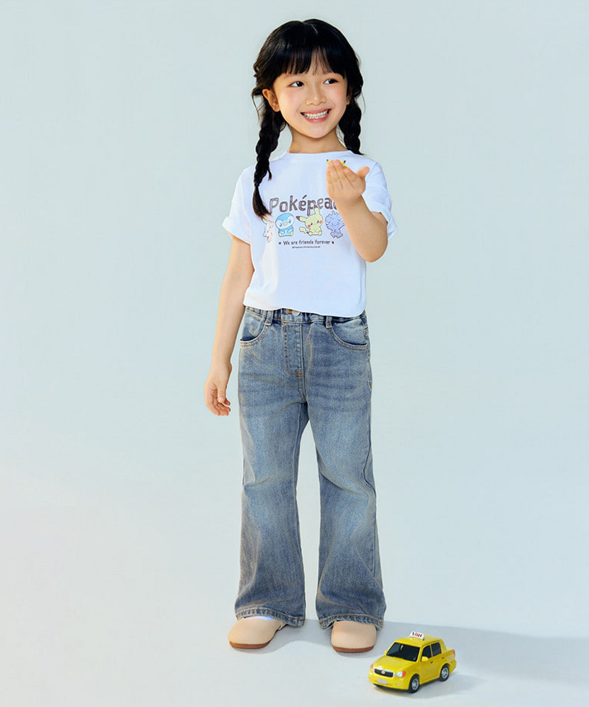 스파오 키즈(SPAO KIDS) [키즈] (포켓피스) 반팔티(WHITE)_SPRLG24KU8