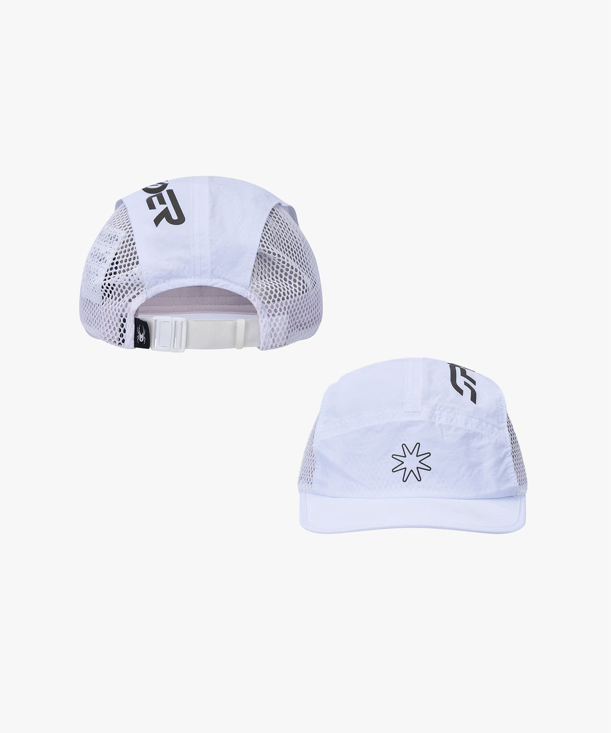 스파이더(SPYDER) 공용 아쿠아 러닝 경량 캡 SPLPANCA331MWHT