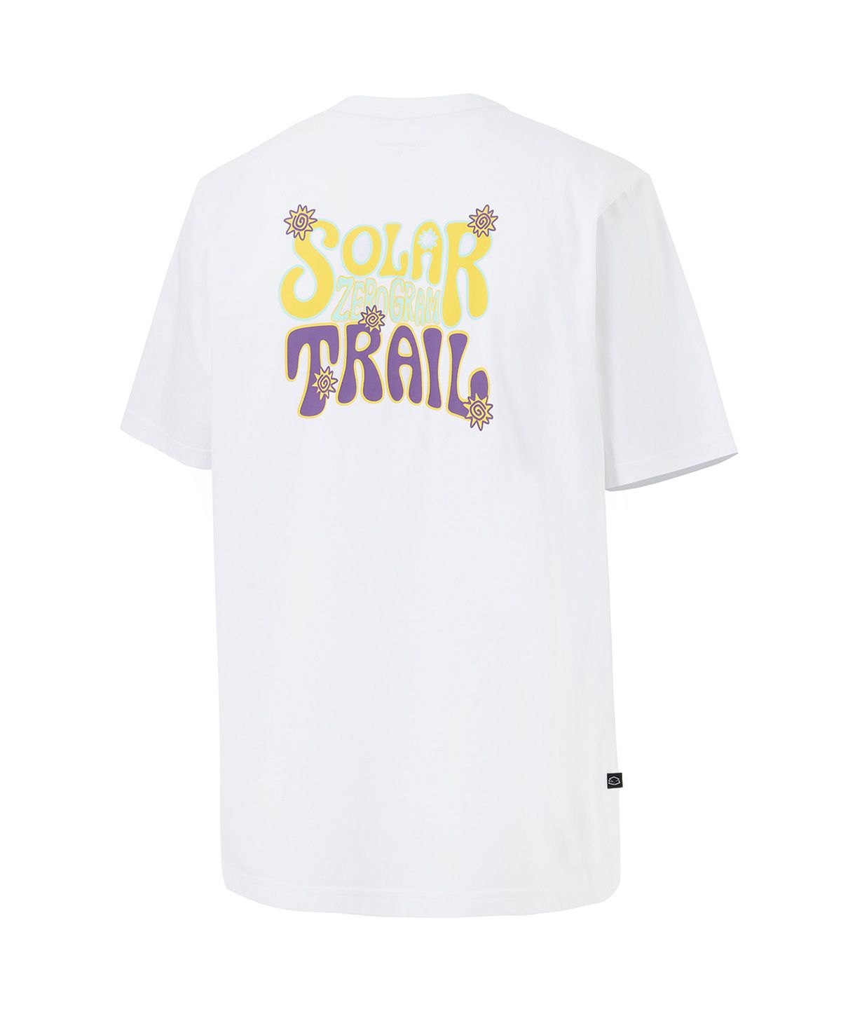 제로그램(ZEROGRAM) SOLAR TRAIL Sorona 백그래픽 반팔 티셔츠