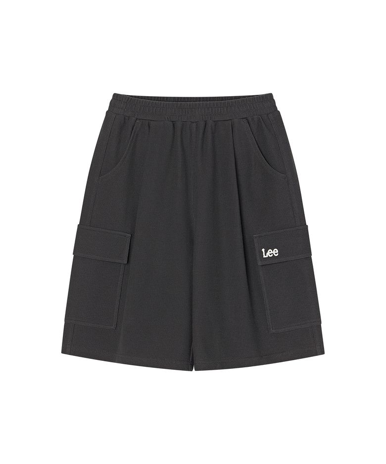 카고 버뮤다 5부 와플저지팬츠 차콜 LK2602JP14CH