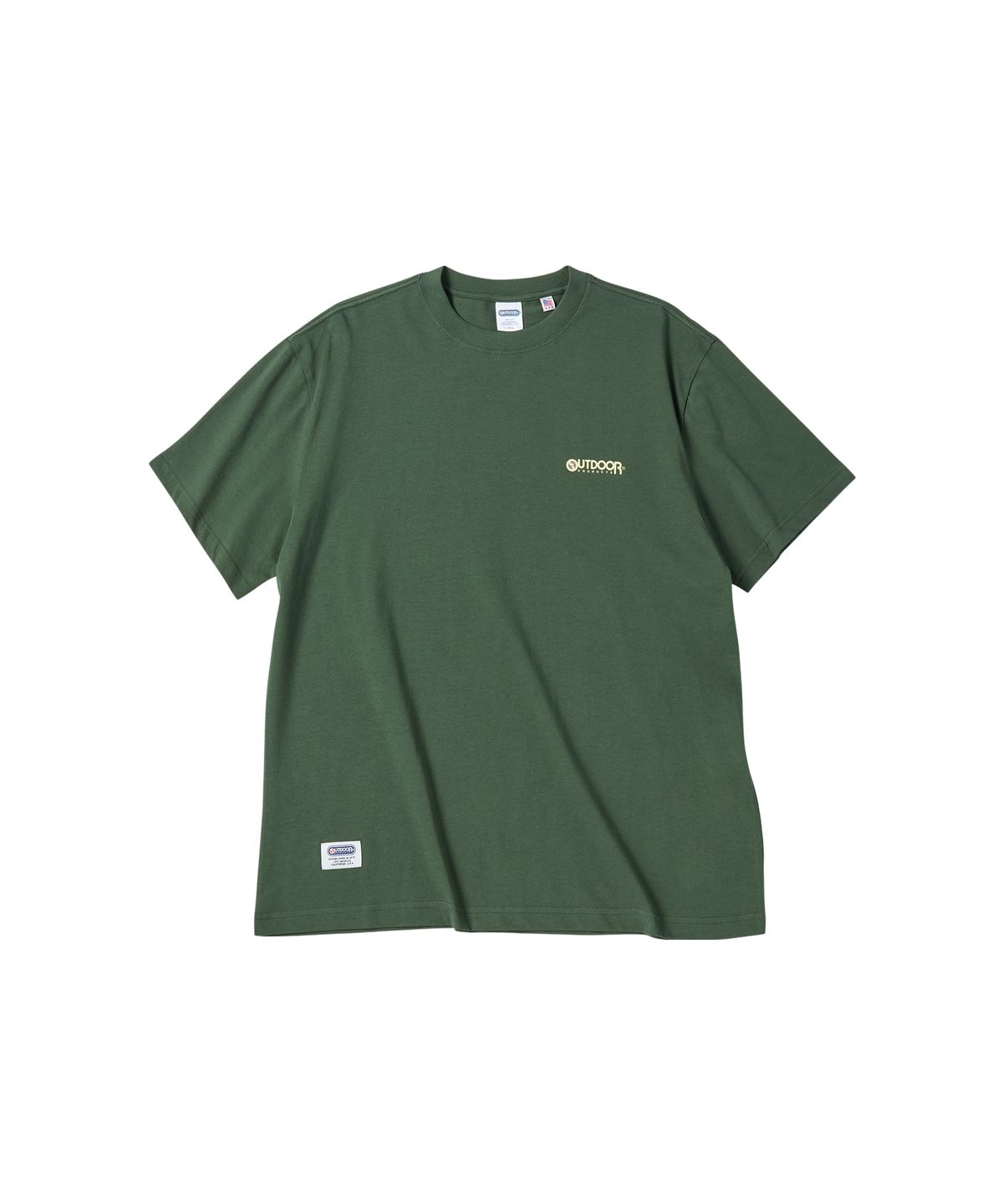 아웃도어 프로덕츠(OUTDOOR PRODUCTS) 스탠다드 로고 티셔츠 2 (그린)
