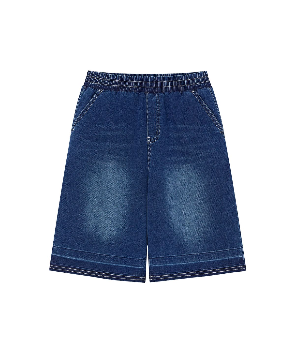 리 키즈(LEE KIDS) 인디고쭈리 6부 저지팬츠 인디고 LK2602JP15IN