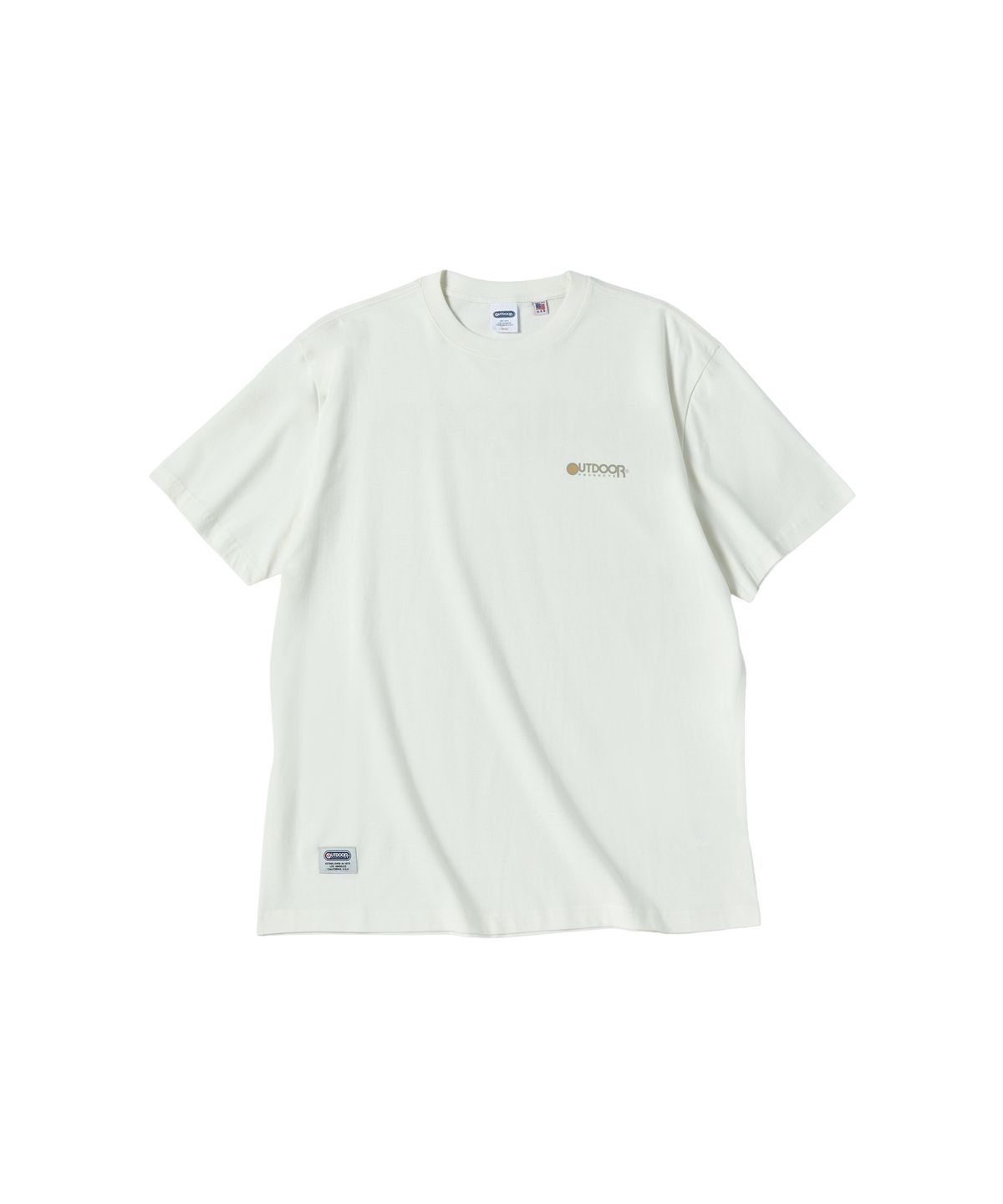 아웃도어 프로덕츠(OUTDOOR PRODUCTS) 스탠다드 로고 티셔츠 2 (아이보리)