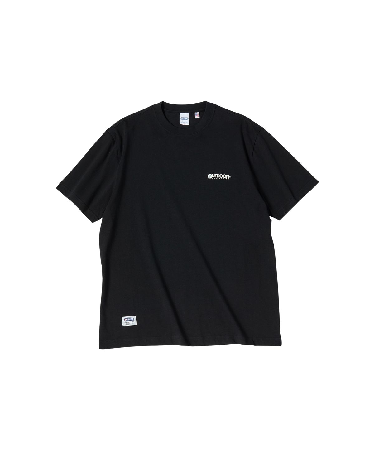 아웃도어 프로덕츠(OUTDOOR PRODUCTS) 스탠다드 로고 티셔츠 2 (블랙)