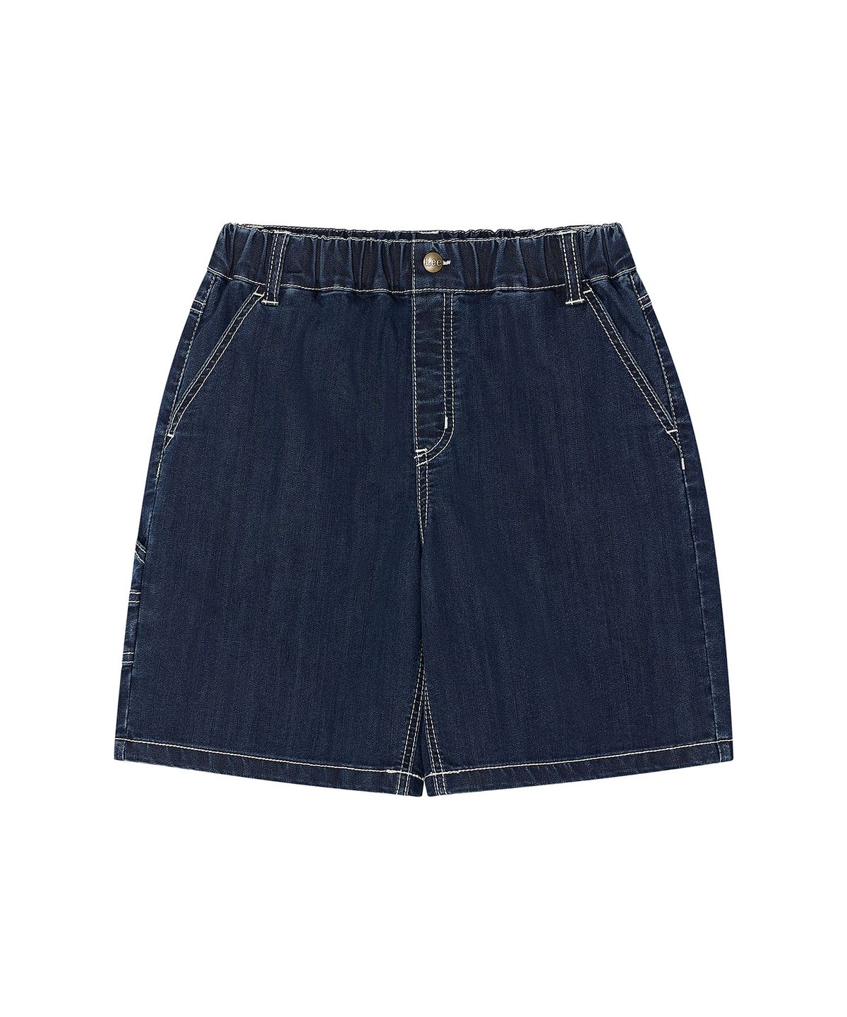 리 키즈(LEE KIDS) 스탠다드핏 4부 데님 팬츠 인디고 LK2602IS05IN