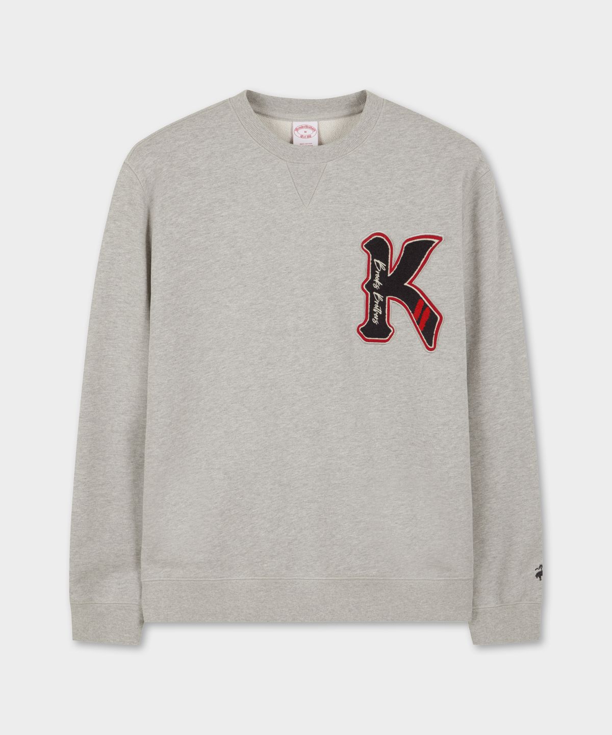 브룩스 브라더스(BROOKS BROTHERS) [BB x KT WIZ] 스웨트셔츠 (그레이) (BBNPMOG191)