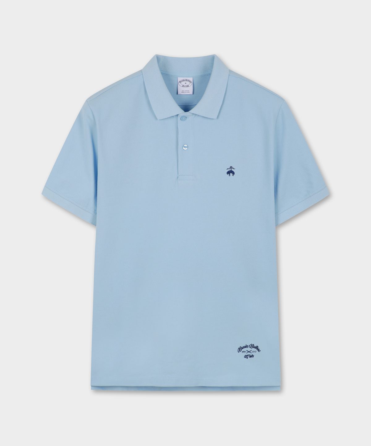 브룩스 브라더스(BROOKS BROTHERS) [BB x KT WIZ] 피케 티셔츠 (블루) (BBNTMOG291)