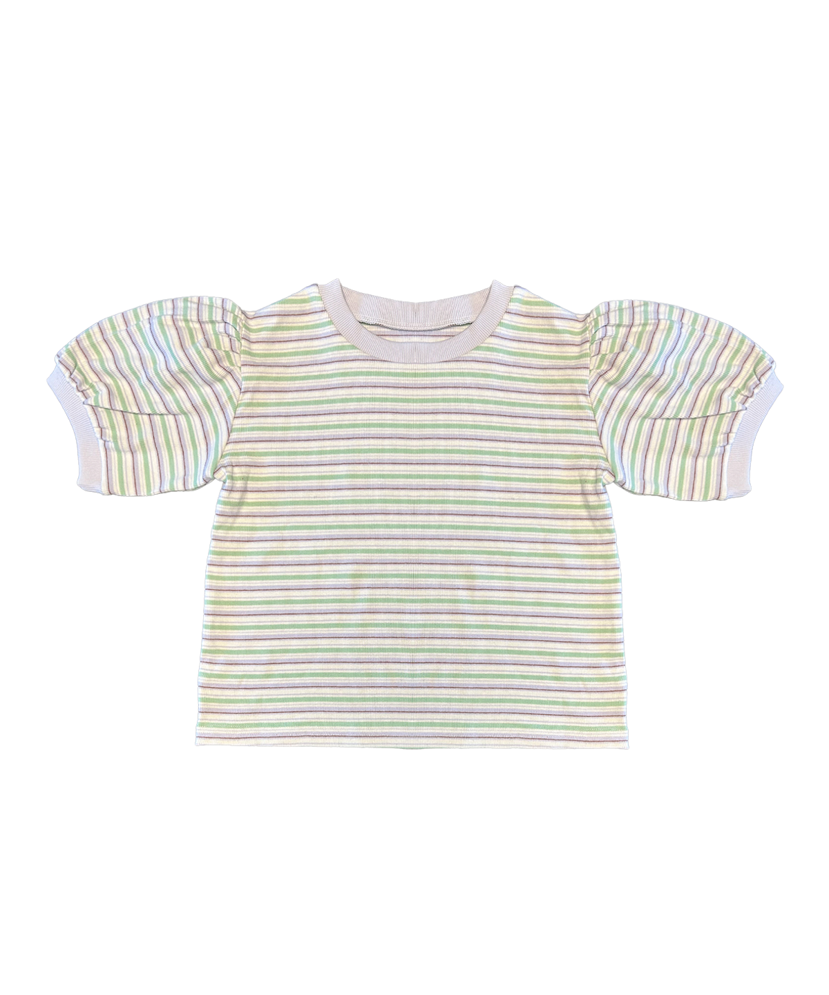 라메종드도도(LA MAISON DE DODO) BASIC DODO Puff T Shirt_Lavander/Mixed_키즈반팔티