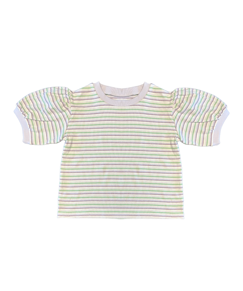 BASIC DODO Puff T Shirt_Lavander/Mixed_키즈반팔티