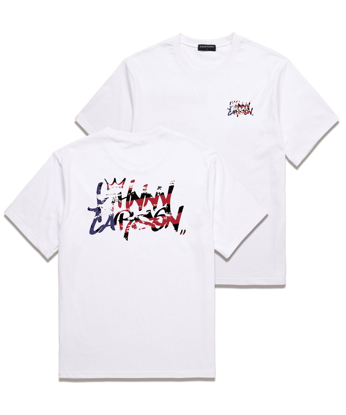 자니카슨(JOHNNY CARSON) Classic Graffiti Logo 반팔티셔츠 (JCSS102) 화이트/SAS