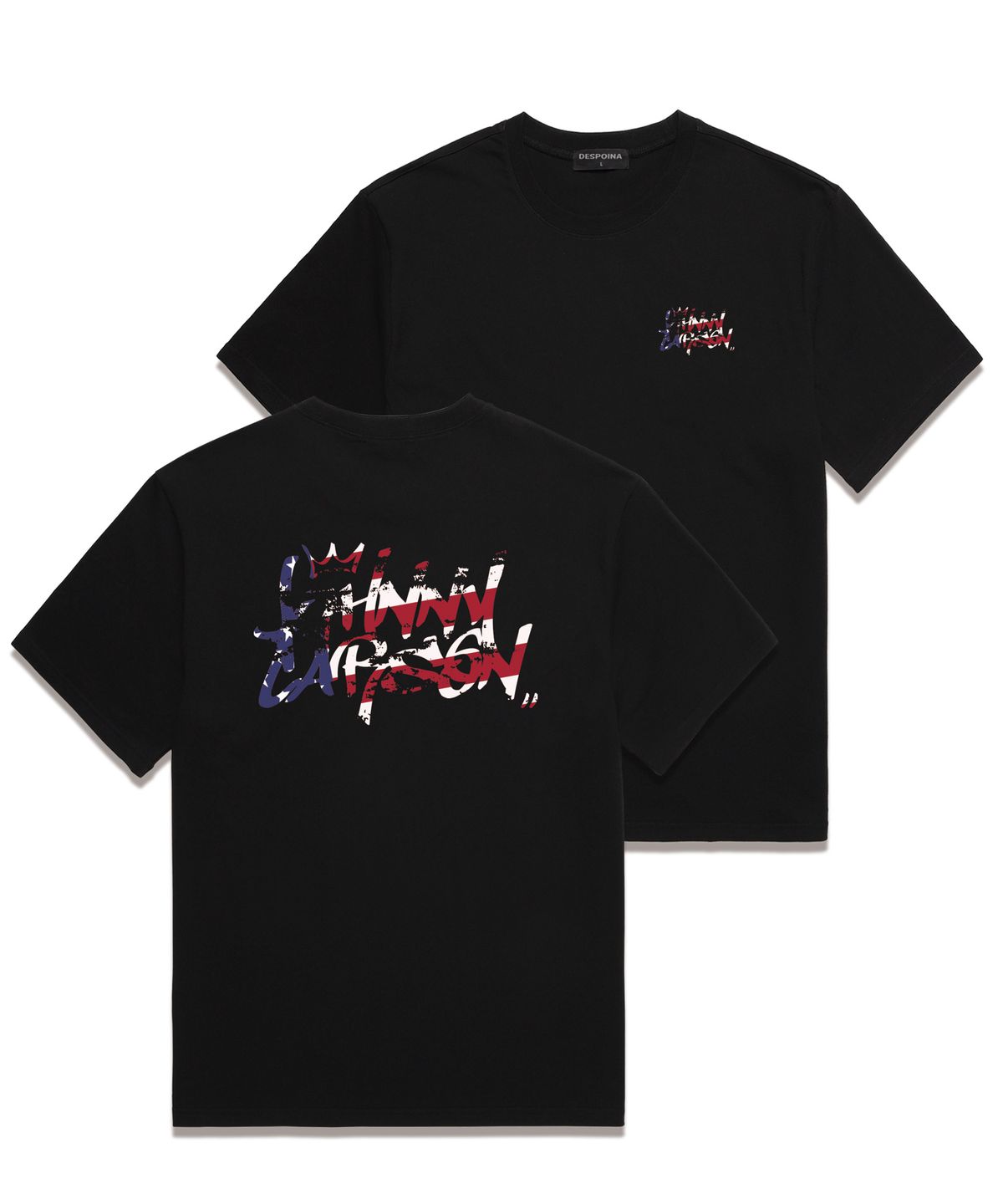 자니카슨(JOHNNY CARSON) Classic Graffiti Logo 반팔티셔츠 (JCSS102) 블랙/SAS