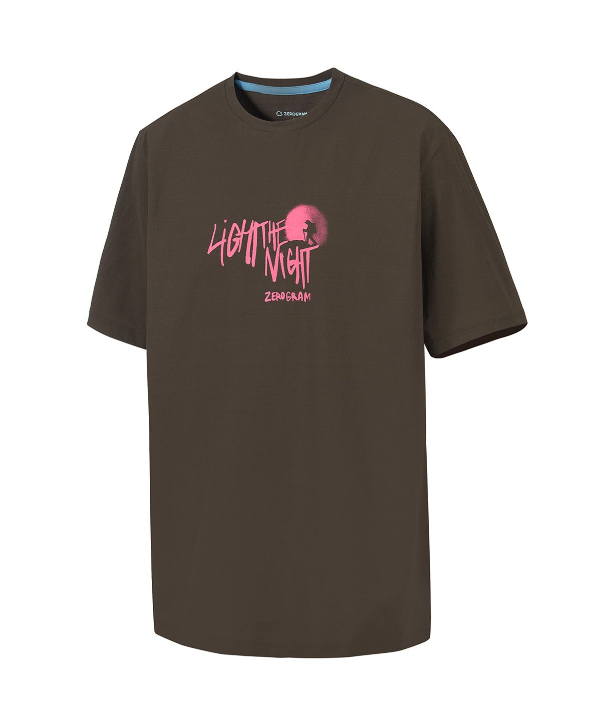 제로그램(ZEROGRAM) LIGHT THE NIGHT Espol 그래픽 반팔 티셔츠