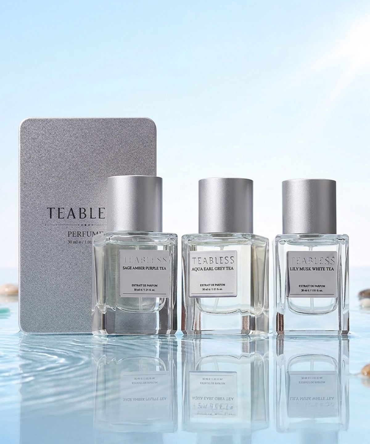 티블레스(TEABLESS) 엑스트레 드 퍼퓸 30ml (3종 중 선택1)+틴케이스 증정