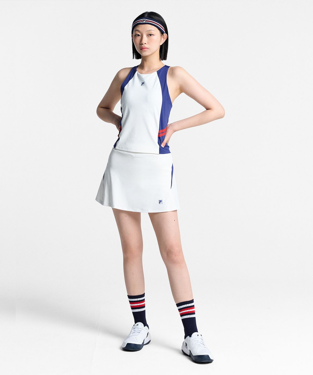 휠라(FILA) UV 플레어 스커트(FS262SK11F002191)