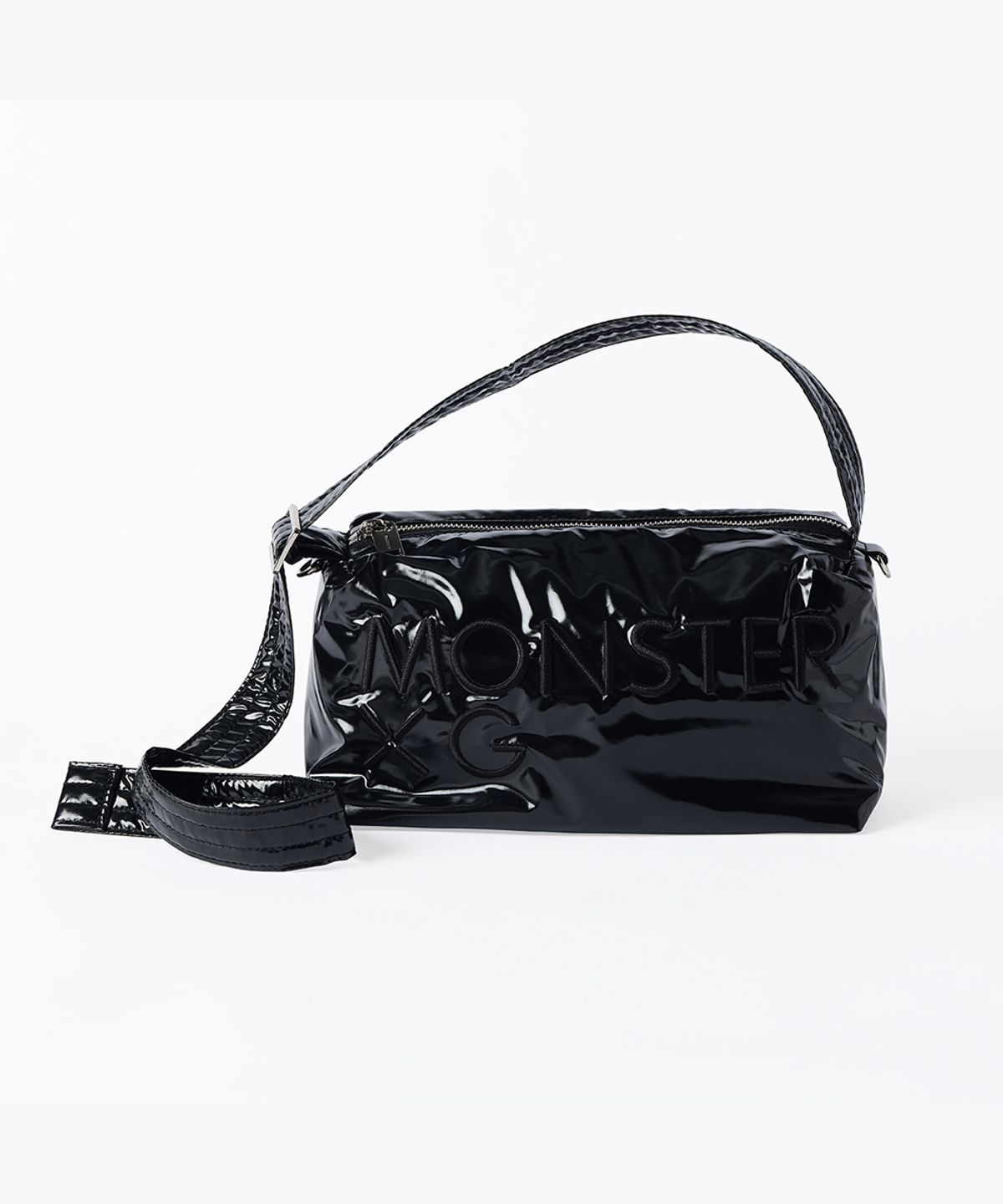 몬스터지(MONSTER G) 글로시 백 GLOSSY BAG 블랙 MB26GBB-212
