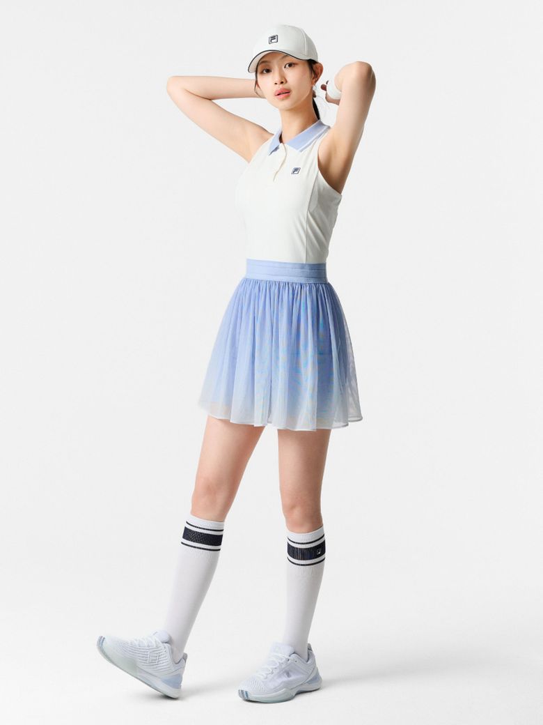 테니스 파워넷 게더 원피스(FS262OP11F003586)