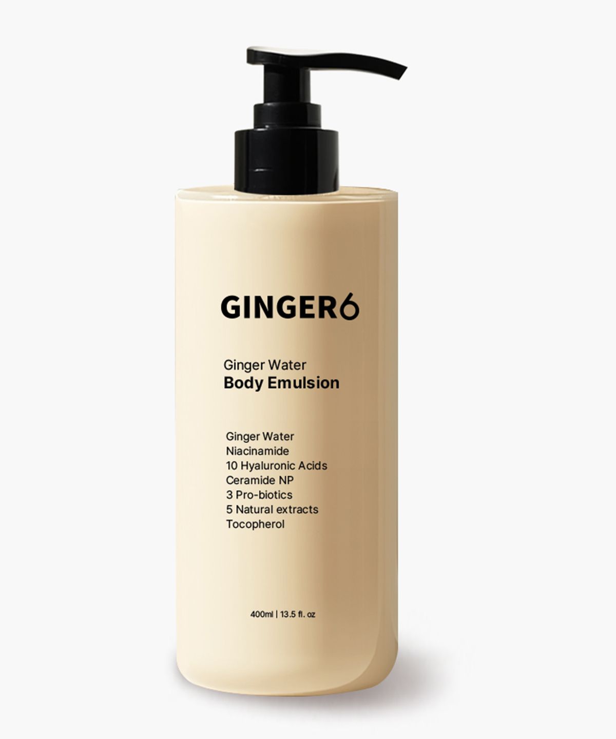 진저6(GINGER6) [진저6] 진저 워터 바디 에멀전 400ml