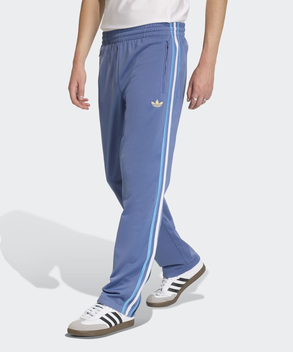 아디다스(ADIDAS) 파이어버드 트랙 팬츠 - 크루:라이트블루:화이트 / KD3832