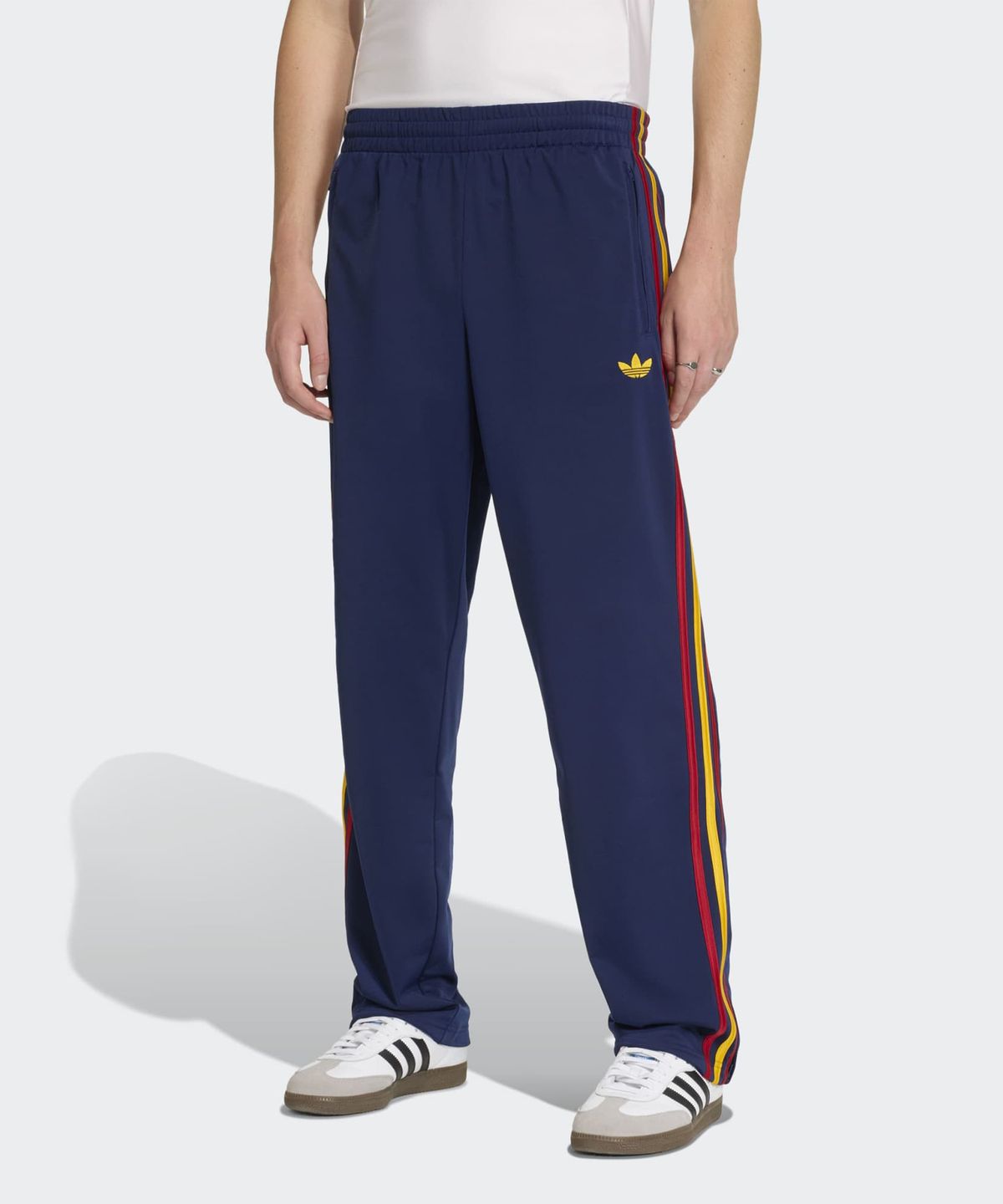 아디다스(ADIDAS) 파이어버드 트랙 팬츠 - 다크블루:옐로우:레드 / KD3836