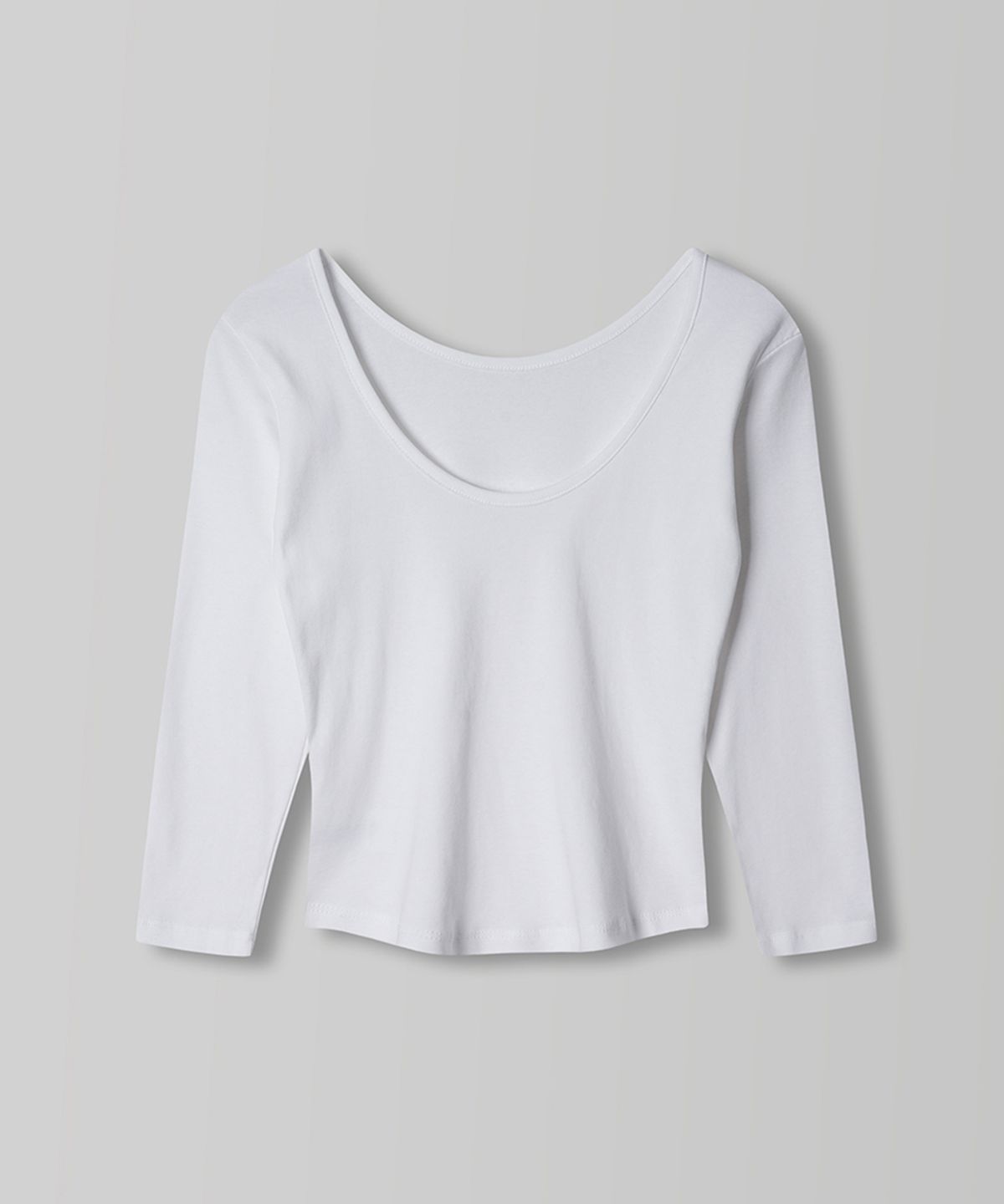 108파운드(108POUND) S/S Reversible 3/4 Sleeve Tee_Ivory