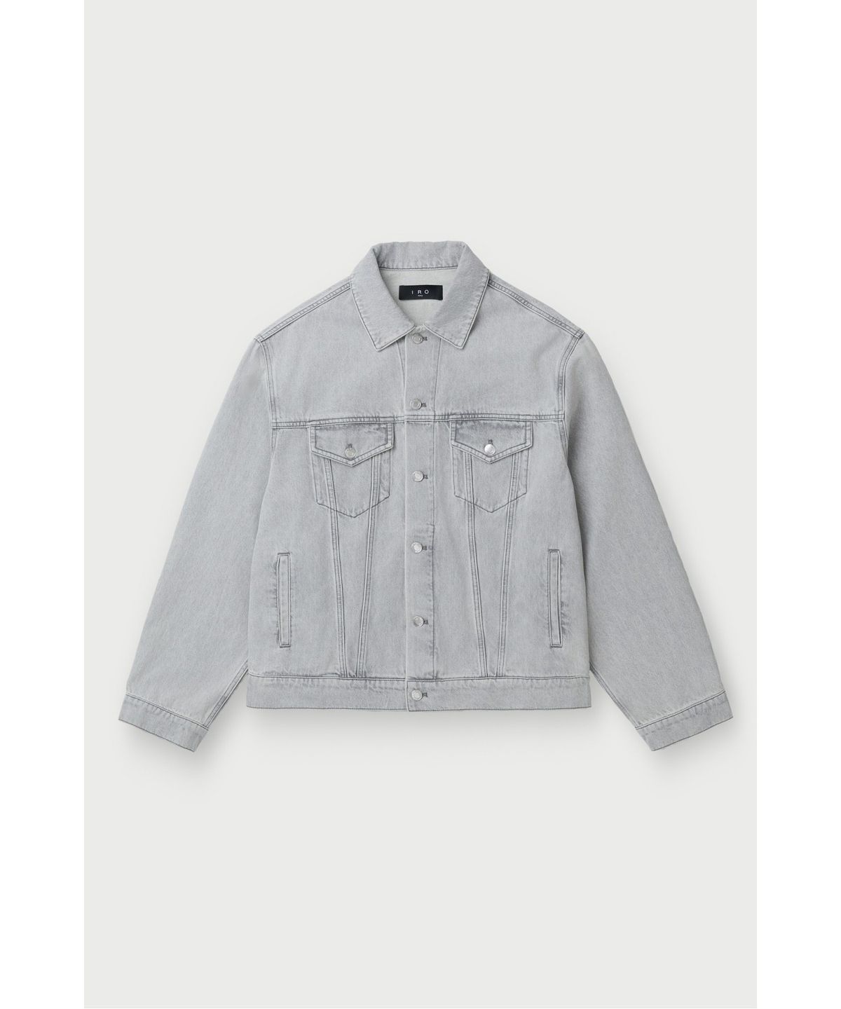 이로(IRO) JYAM 데님 트러커 자켓 IRJAS26005GYX