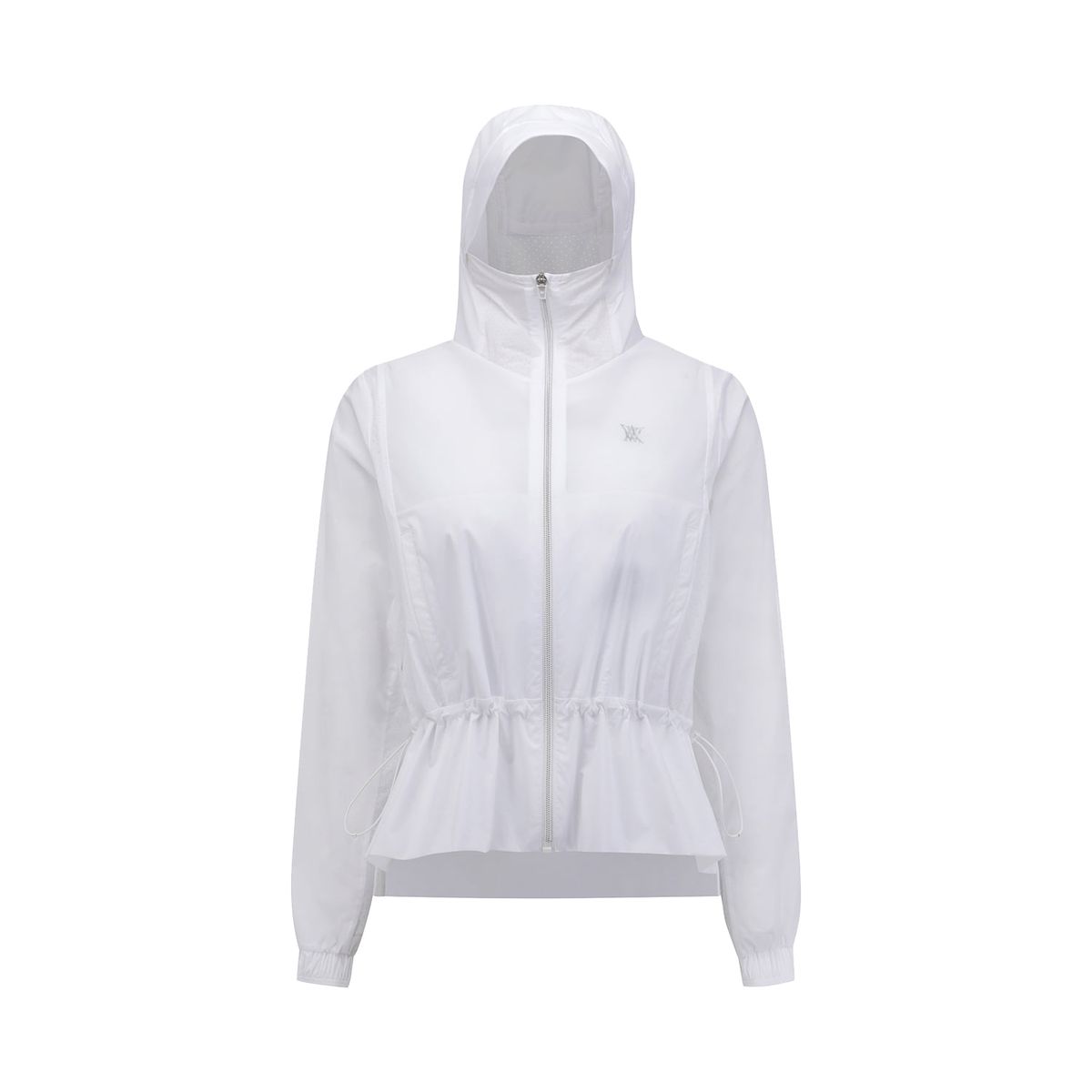어뉴골프(ANEW GOLF) WOMEN MID LENGTH HOODED JACKET_WH
