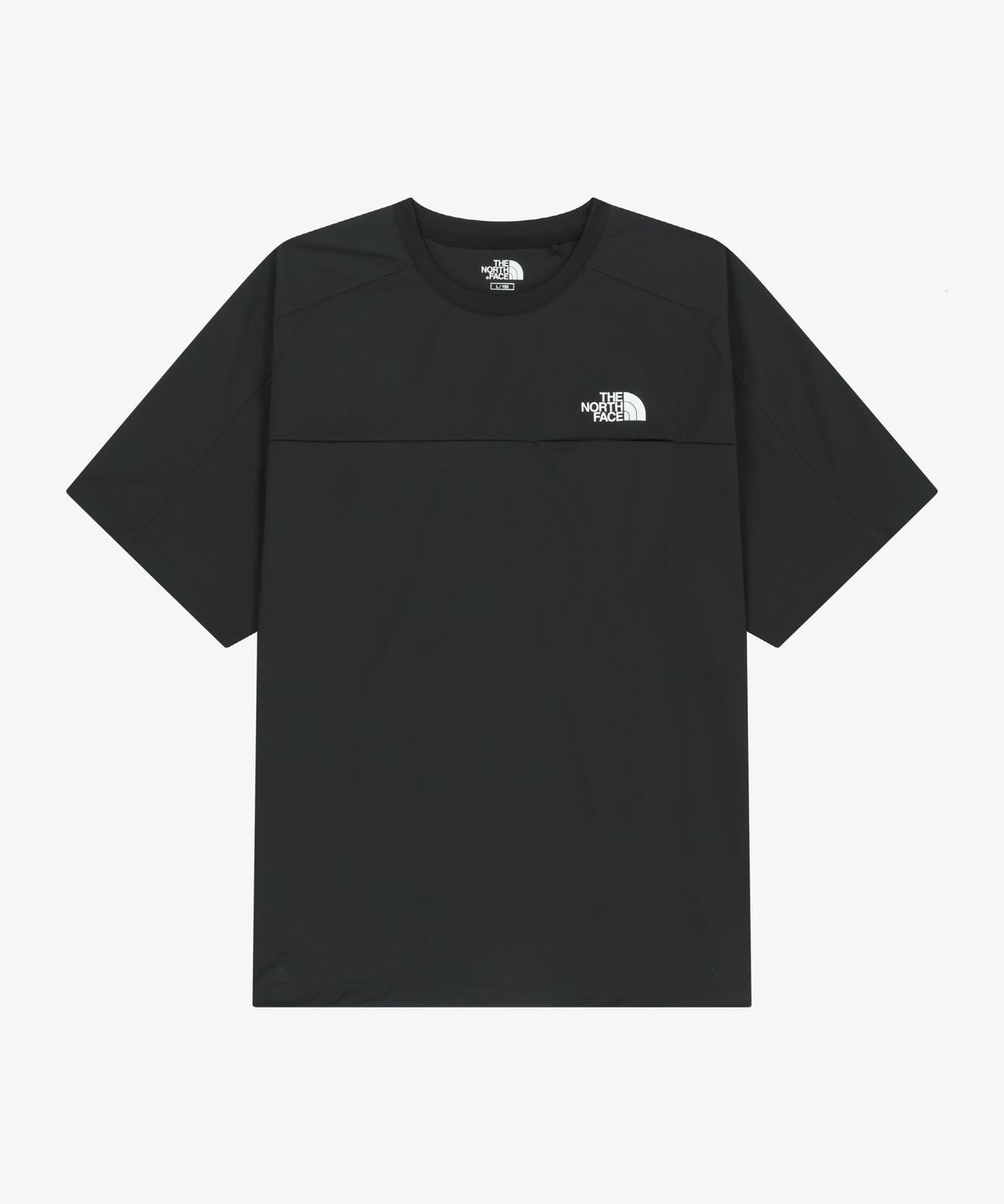 노스페이스(THE NORTH FACE) NT7US29J 브릴로 포켓 반팔 티 BLACK