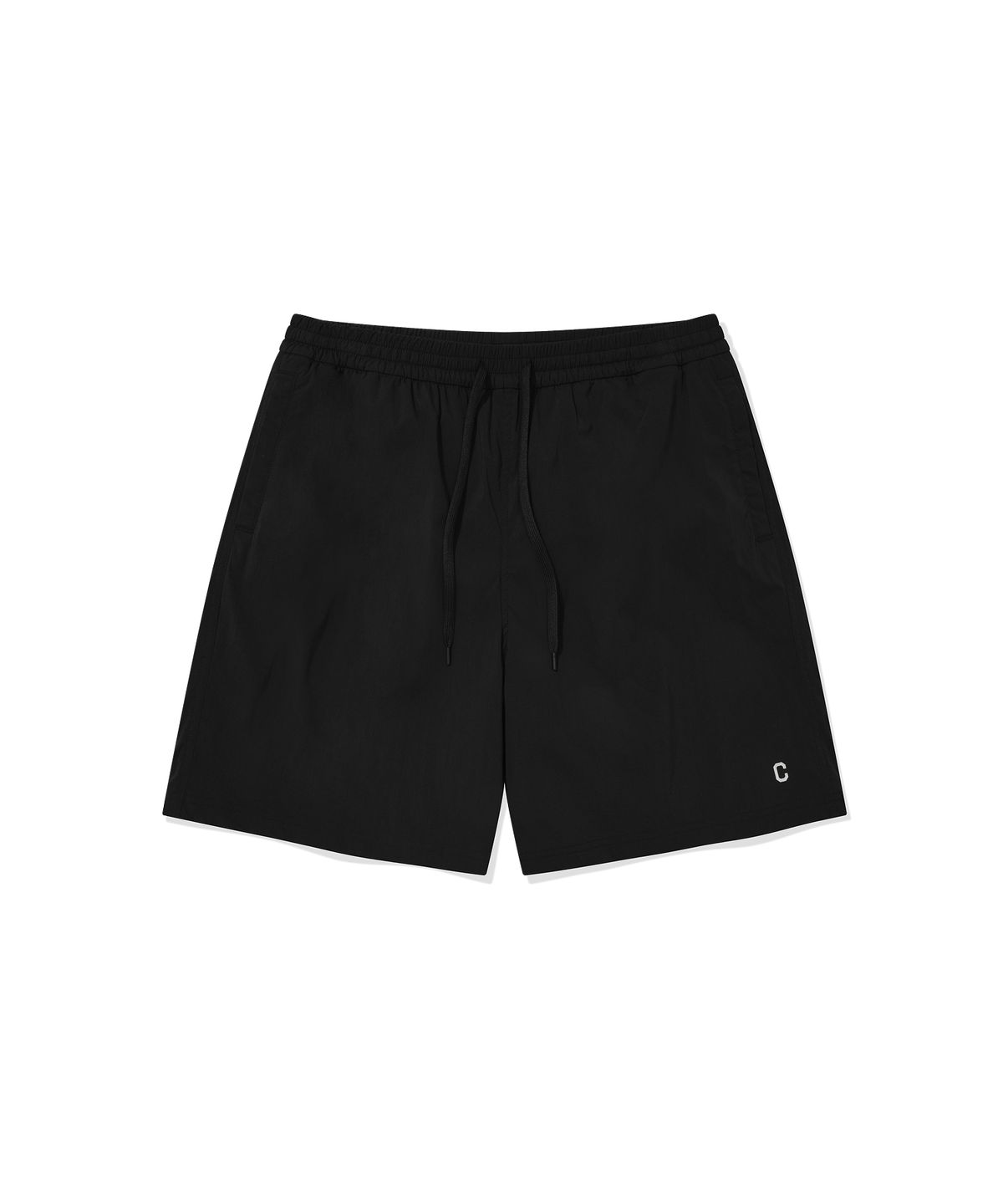 커버낫(COVERNAT) C 로고 스윔 쇼츠 블랙