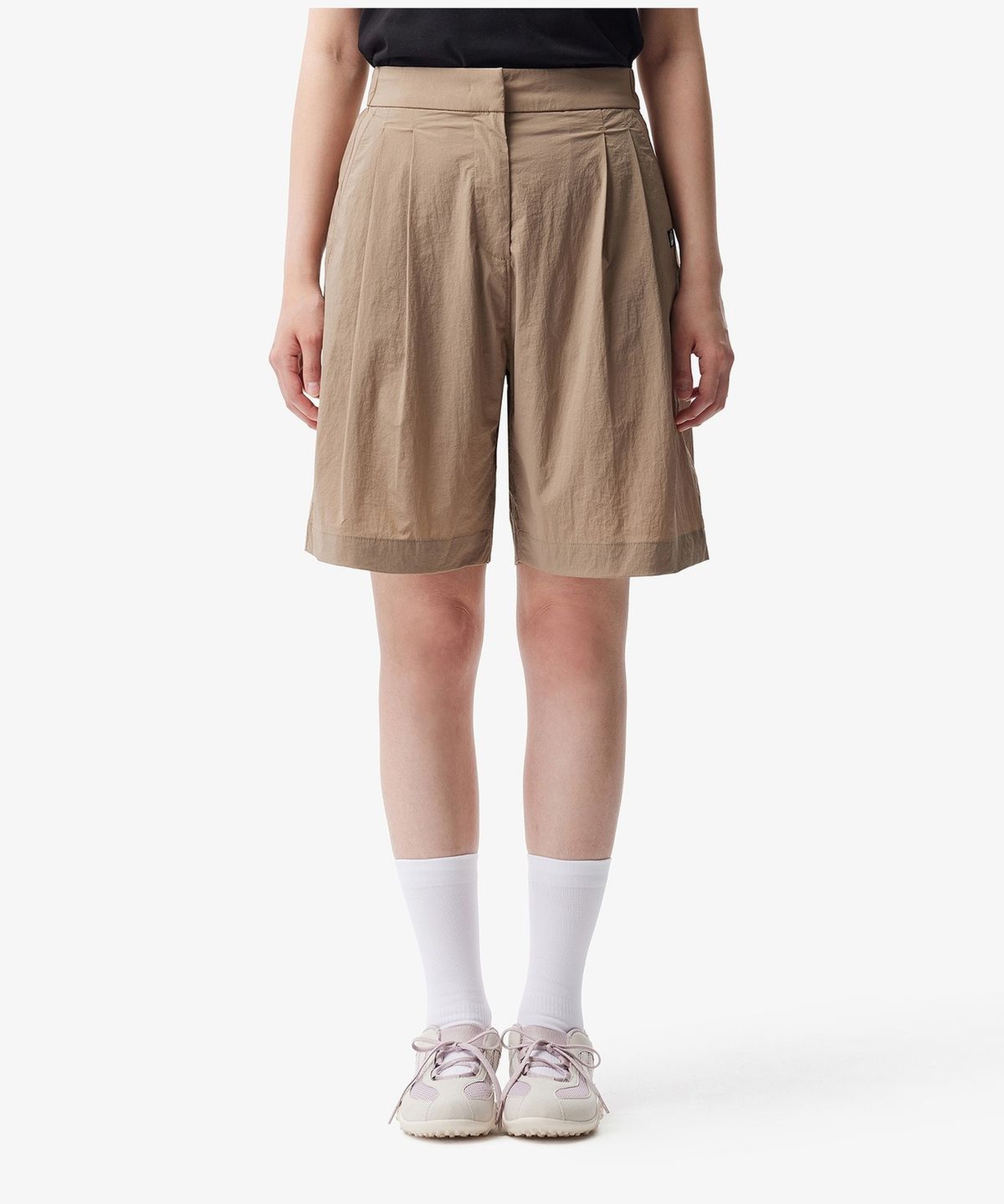노스페이스(THE NORTH FACE) NS6NS45B 여성 프로스트 쇼츠 LIGHT BROWN
