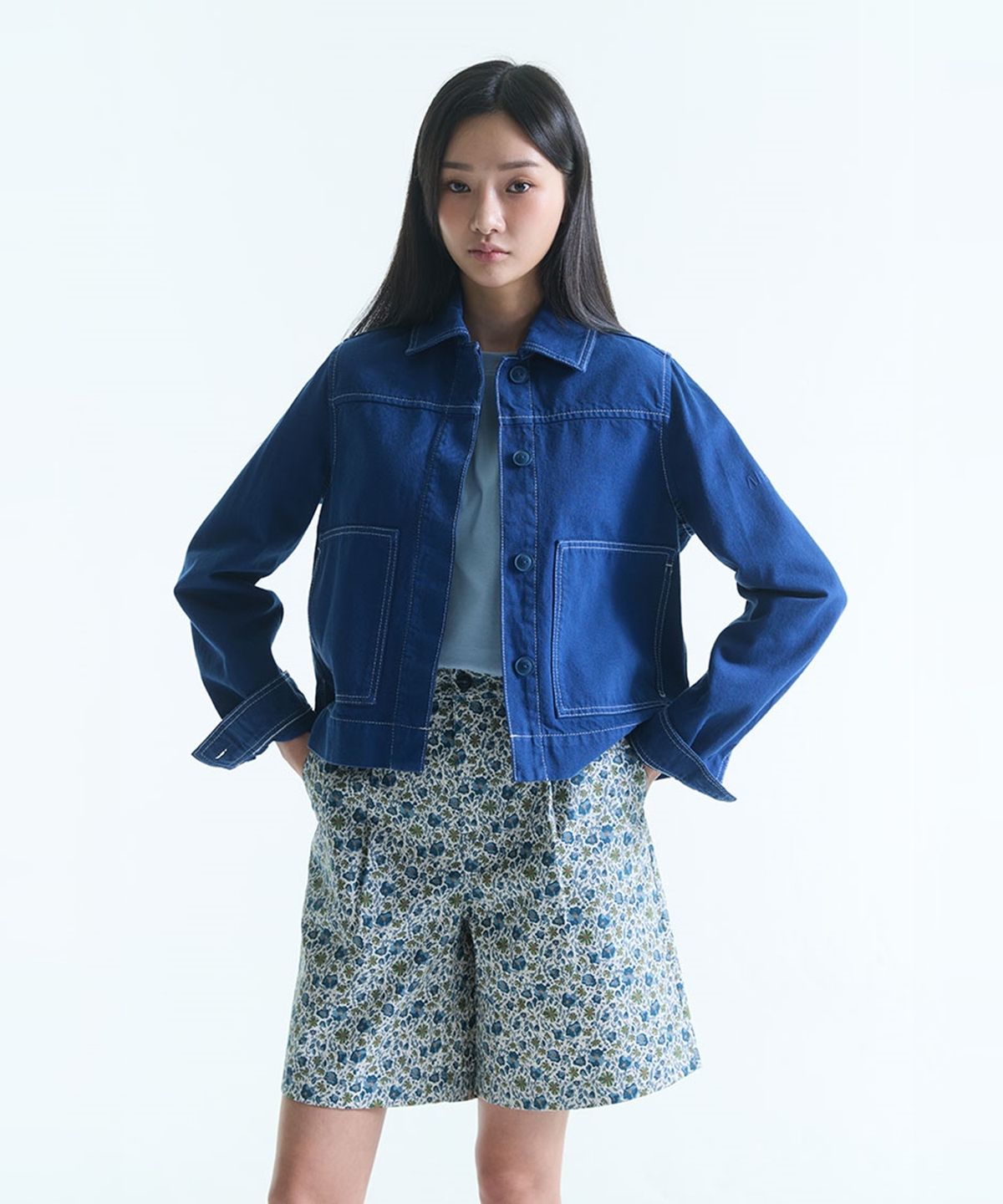 에이글(Aigle) 여성 리버티 버뮤다 팬츠 AAS26WBOT014BAP
