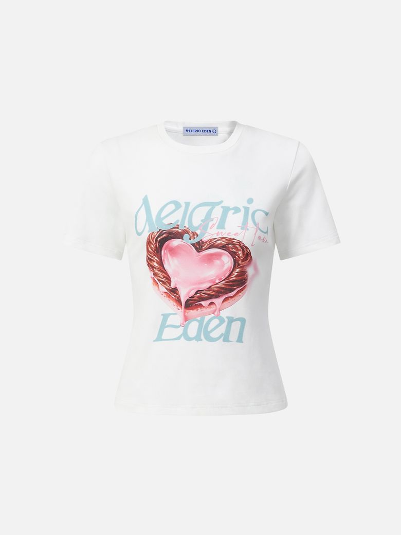 Aelfric Eden Sweet Heart Tee 반팔티AE26CTQ10401-01TWHI