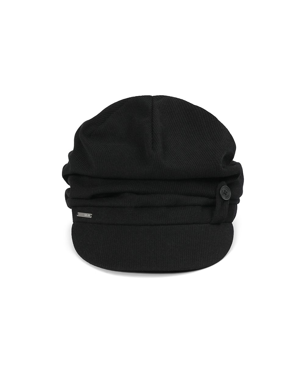 帽子 Miseki Seoul Tokyo shirring turban cap 미세키서울(MISEKI SEOUL) Tokyo shirring turban cap BLACK - 사이즈