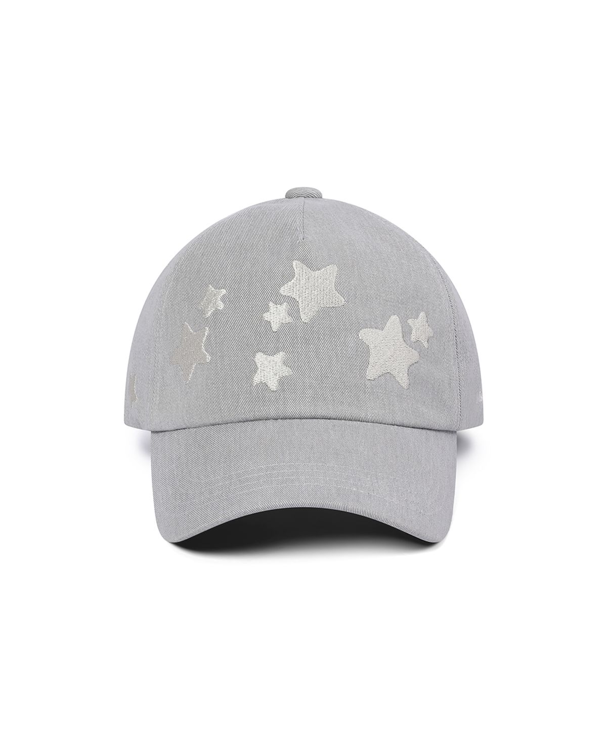 미세키서울(MISEKI SEOUL) Midnight stars logo ball cap GREY